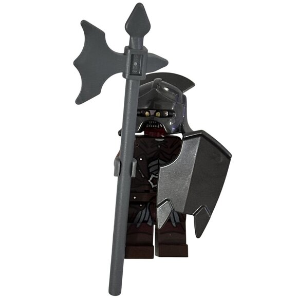 Lego Minifigure Lord of the Rings Uruk-Hai lor007 9474 Battle of Helms Deep LOTR - Picture 1 of 2